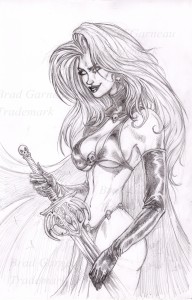 Lady Death_pencil